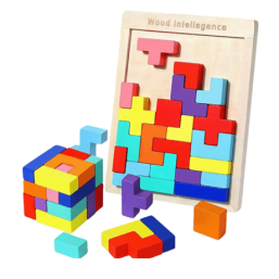 Wooden Tetris Game